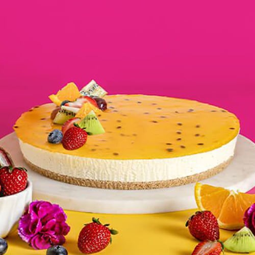 Buy Eggless Passion Fruit cake