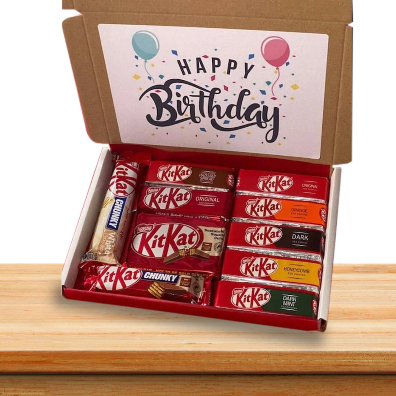 Expelite Personalised Chocolate Gift Box - 24 pc Birthday Chocolates -