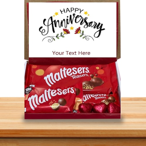 Buy Personalised Maltesers Chocolate Sweet Hamper Gift Box