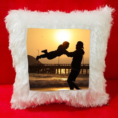 Personalised Vibrant Led Cushion