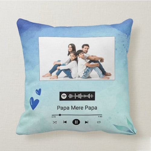 Buy Love You Papa Spotify Cushion