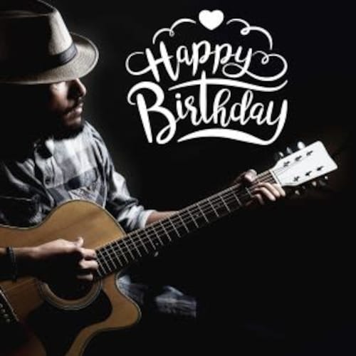 Buy Entertaining Birthday Guitar Song on Video Call