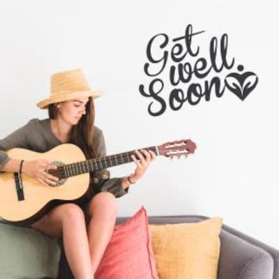 Get Well Soon Precious Guitar Song on Video Call