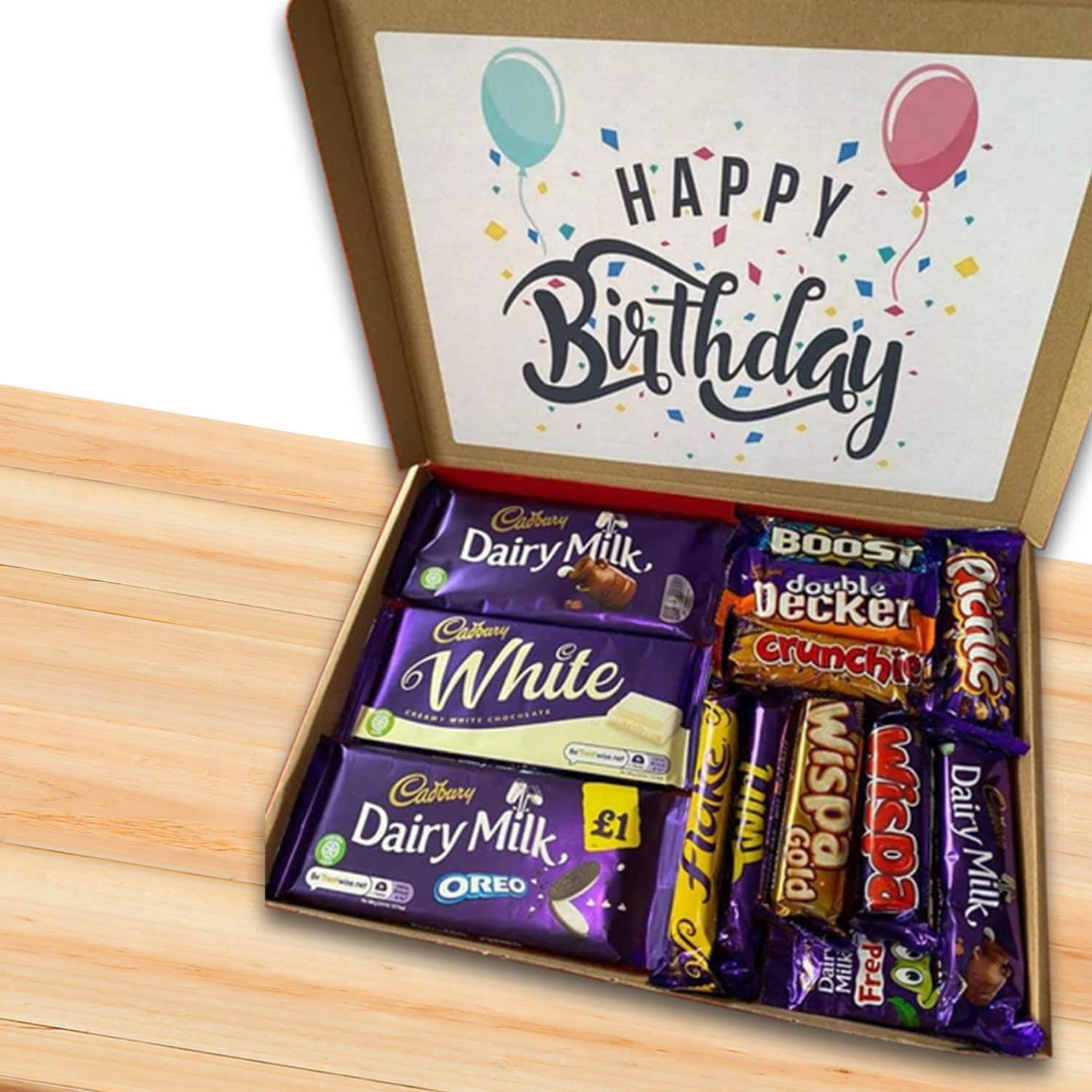 BreakTheChocolate Gift Hamper For | Birthday |Rakhi|Cadbury Dairy Milk x 20  | Melody x 25| Happy Birthday topper : Amazon.in: Grocery & Gourmet Foods