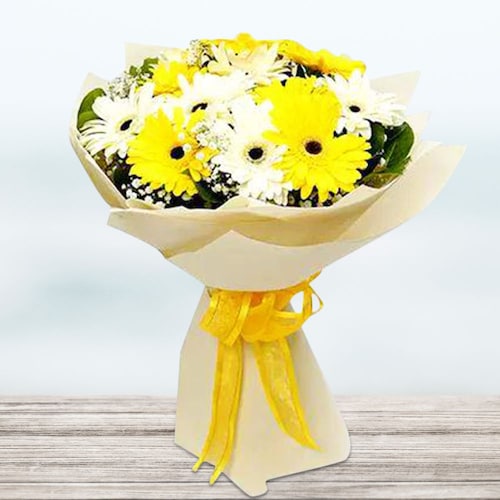 Buy Mix Gerbera Flowers Bouquet