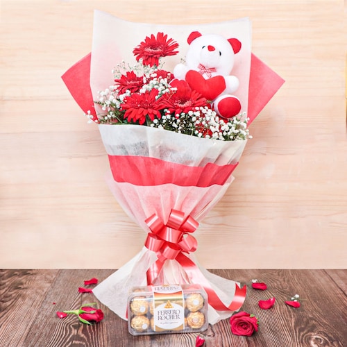 Buy Affection With Gerbera Combo
