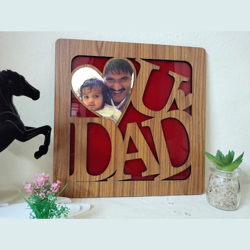 Buy Personalised I Love You Dad Image Table Top