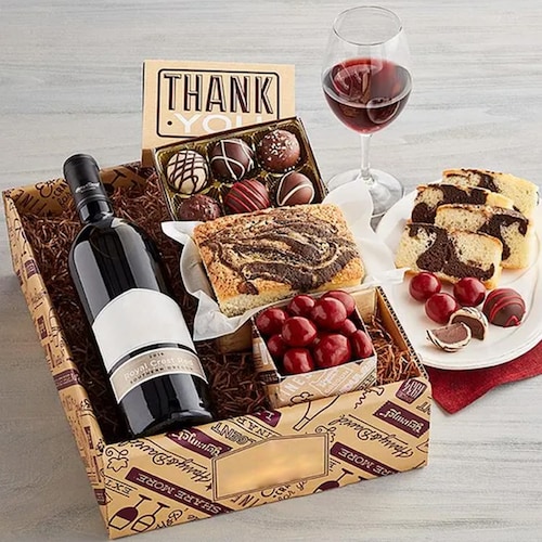 Buy Thank You Red Wine Gift