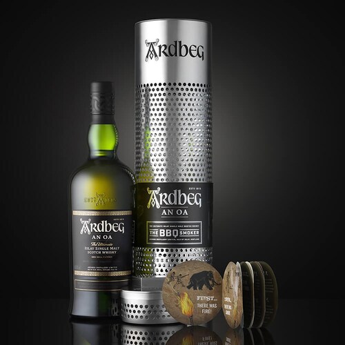 Buy Ardbeg Whisky and Bbq Smoker Gift Set