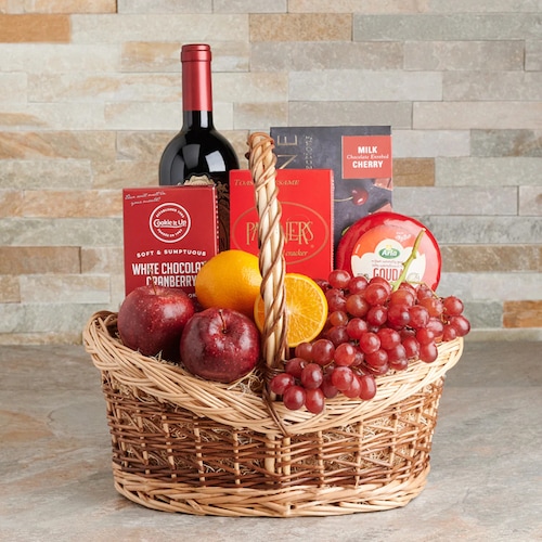 Buy Perfect Bite Wine With Fruit Gift