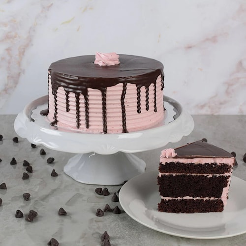 Buy Luscious Chocolate Raspberry Cake