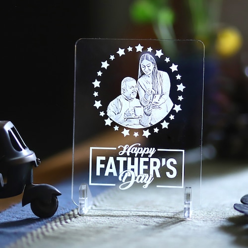 Buy Fathers Day Custom Acrylic Table Top