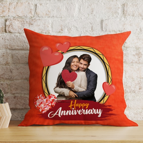 Buy Anniversary Photo Cushion