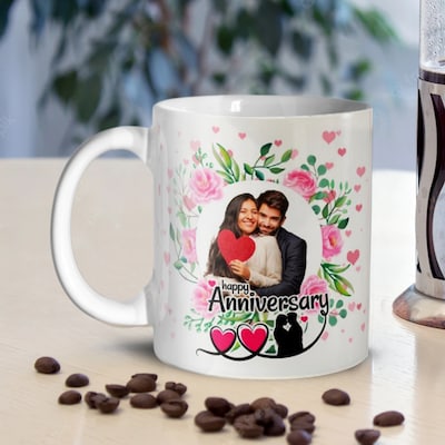 Anniversary  Personalised  Mug