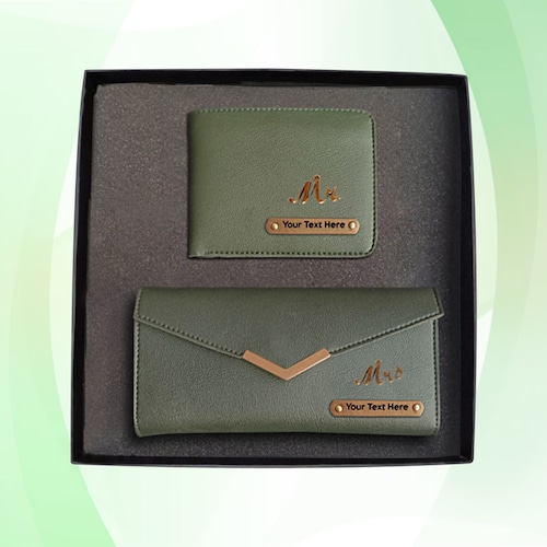 Buy Olive Personalised Wallet