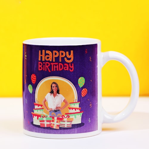 Buy Happy Bday Personalized Mug