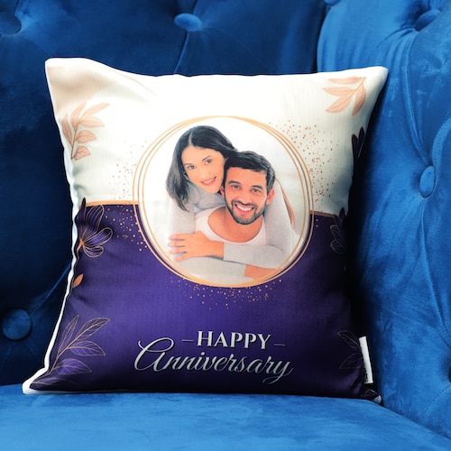 Buy Cute Couple Anniversary Cushion