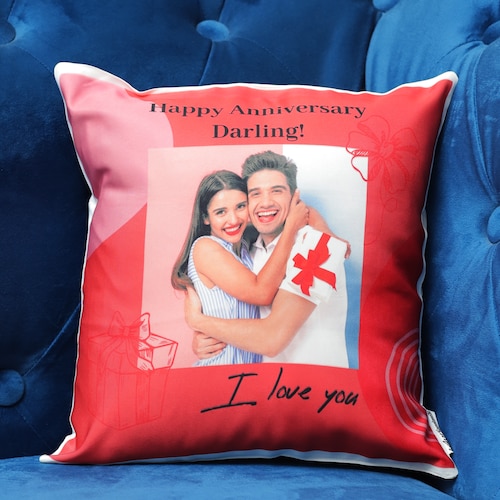 Buy Happy Anniversary Darling Cushion