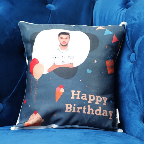 Buy Happy Birthday Cushion for Boy
