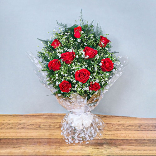 Buy Romantic Red Roses
