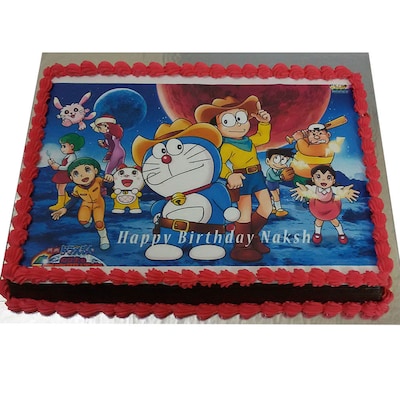 Doraemon Poster cake