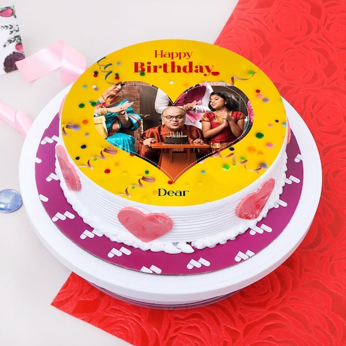 Buy Photo Birthday Cake