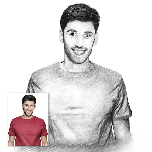 Buy Personalised Sketch Painting For Him