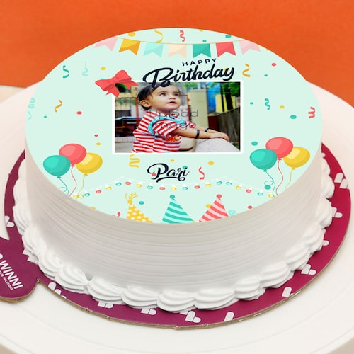 Buy Beautiful Birthday Photo Cake