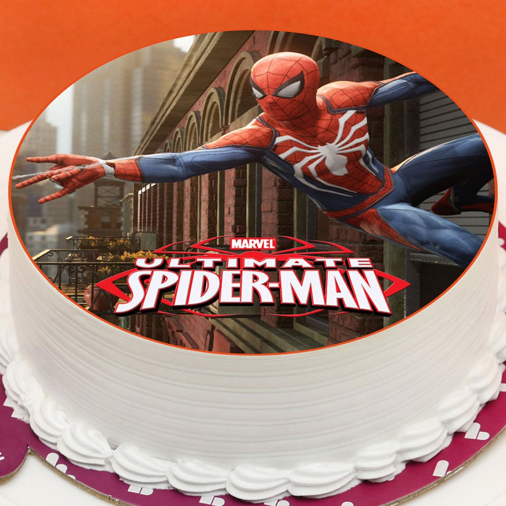 Ultimate Spiderman Cake