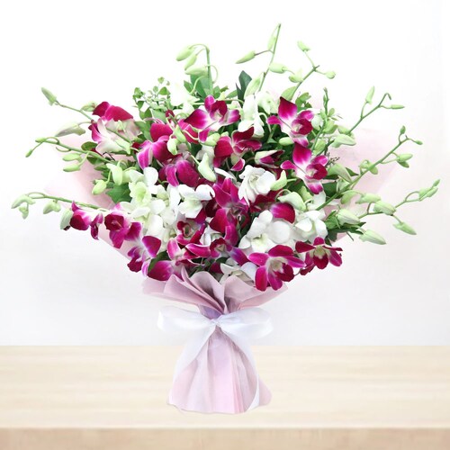 Buy Elegant Mix Orchid Bouquet