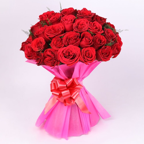Buy Sweet Red Roses Bouquet