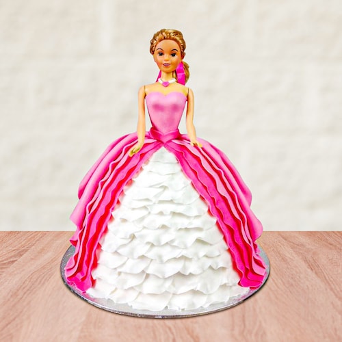 Barbie cake play discount doh