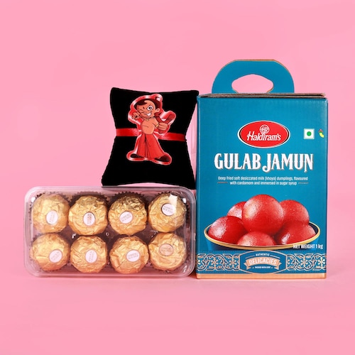 Buy Rakhi Sweets Gift Hamper