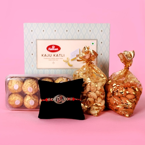 Buy Delightful Rakhi Gift Combo