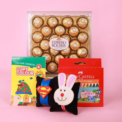 Buy Ferrero Rocher Kids Rakhi Combo