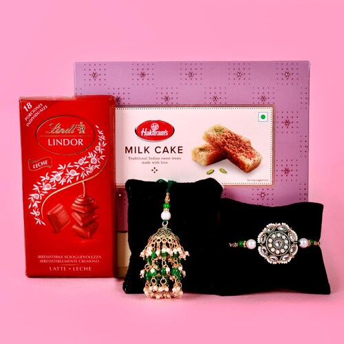 Buy Elegant Stylish Rakhi Combo