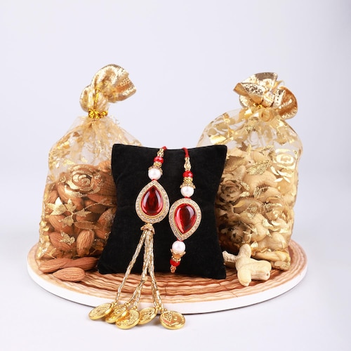 Buy Captivating Rakhi Combo