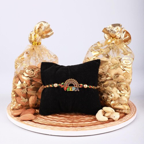 Buy Dry Fruit Rakhi Surprise Combo