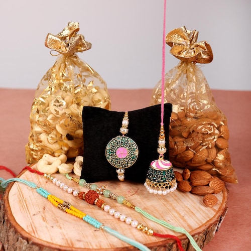 Buy Love And Happiness Rakhi Combo