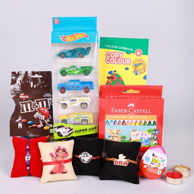 Chota Bheem Kids Rakhi Combo