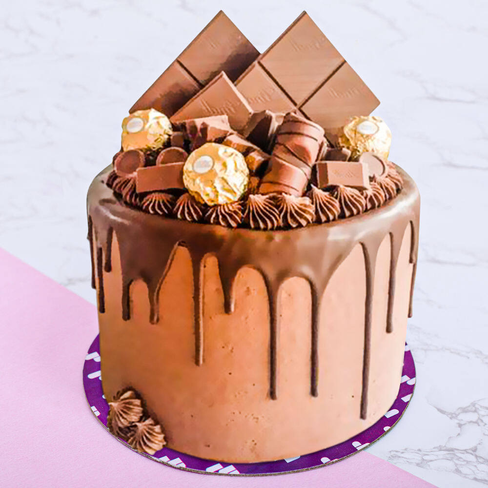 Buy bb Combo Cake Mix - Choco Fudge Rich Chocolate, 475g + Milk Choco  Spread, 290g Online at Best Price of Rs 570.4 - bigbasket