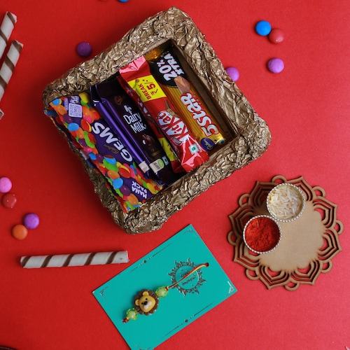 Buy Yummy Rakhi Hamper For Kids