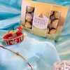 Buy One Bhaiya Bhabhi Rakhi Set With Ferrero Rocher 12Pcs