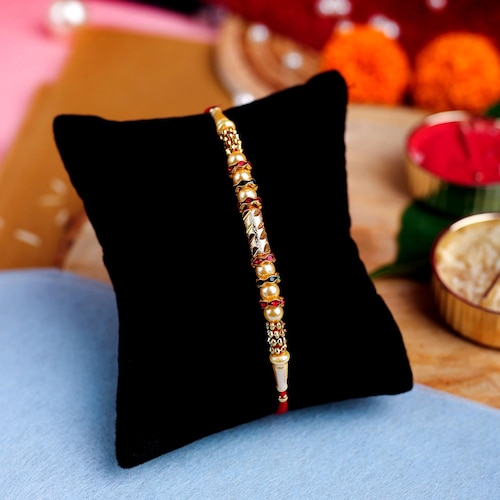 Buy Kundan Exclusive Rakhi