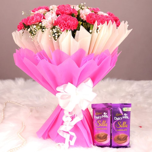 Buy Lovely Carnation Combo