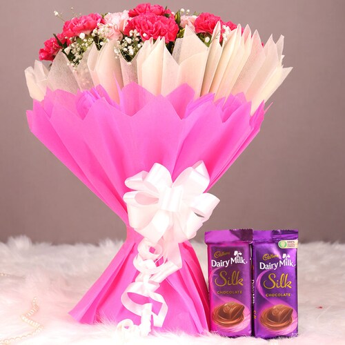 Buy Carnation with Combo