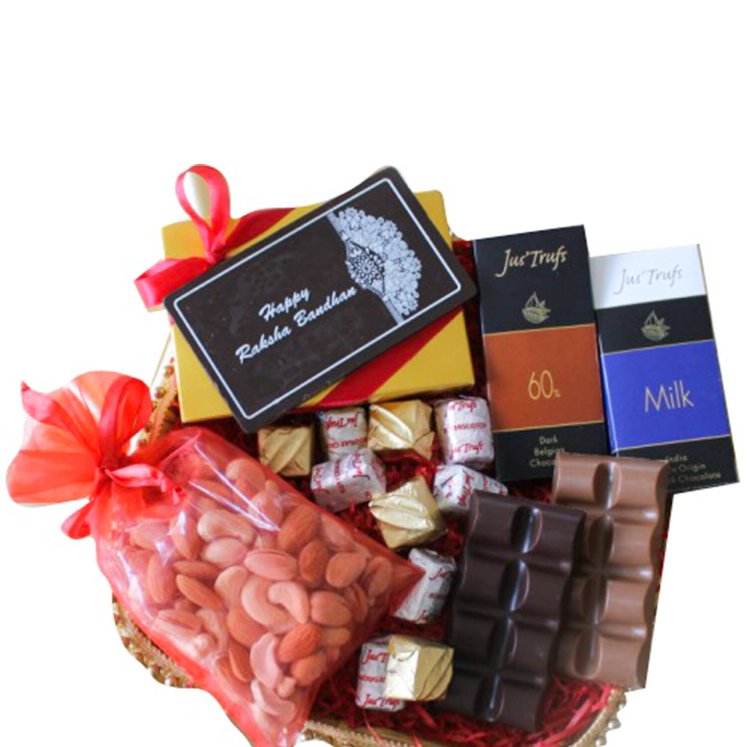 Midiron Raksha Bandhan Gift Hamper for Brother | Rakhi with Chocolate Gift  for Bhai |Chocolate