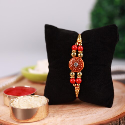 Buy Designer  Kundan Rakhi