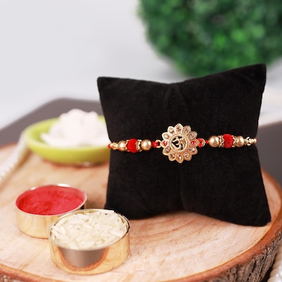 Engraved Om Rakhi