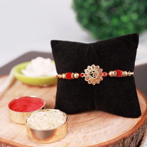 Buy Engraved Om Rakhi